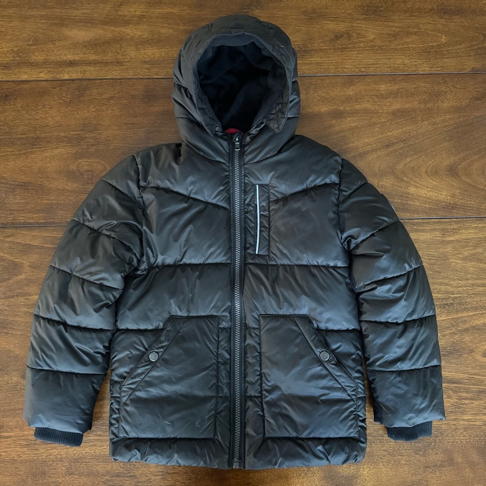 Michael Kors Black Puffer Jacket Boys Size 10/12 – Excellent Condition